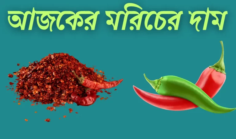 আজকের মরিচের দাম