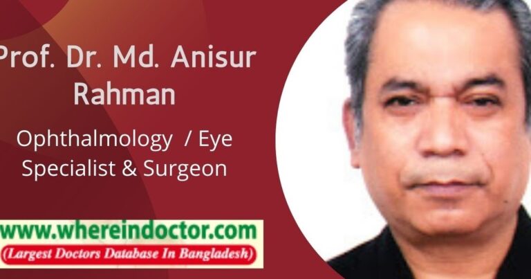 10 Best Eye Specialist in Dhaka