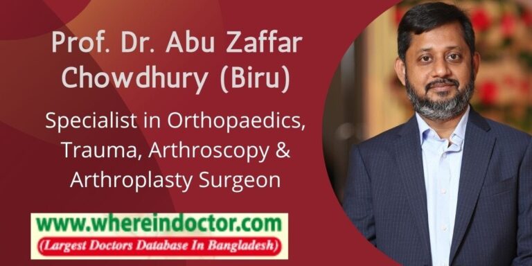 10 Best Orthopaedic Doctor in Dhaka