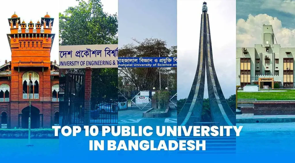 Top 10 Public Universities in Bangladesh