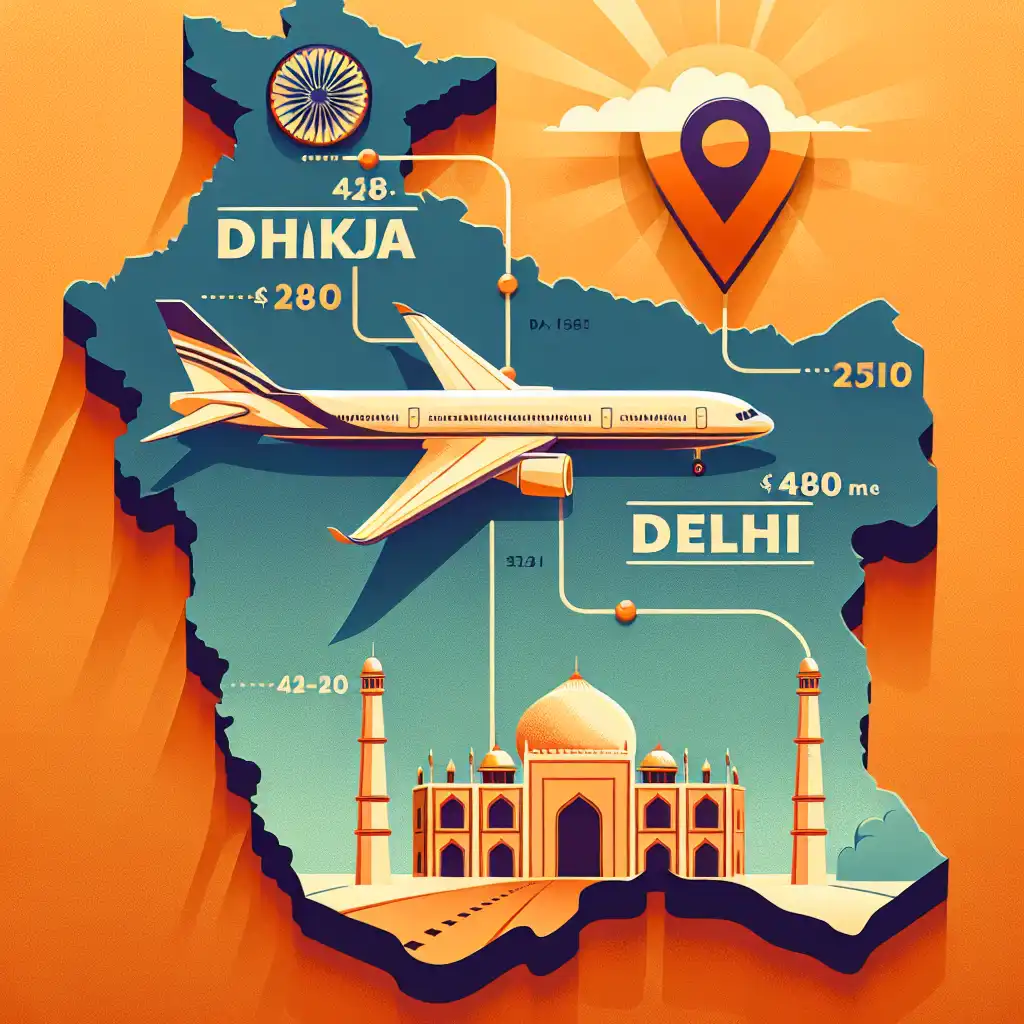 dhaka to delhi biman vara koto taka