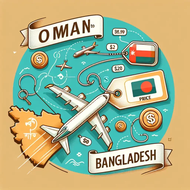 oman to bangladesh ticket price